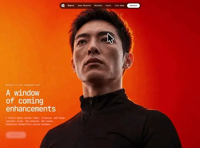 Lumen, Landing Page website template