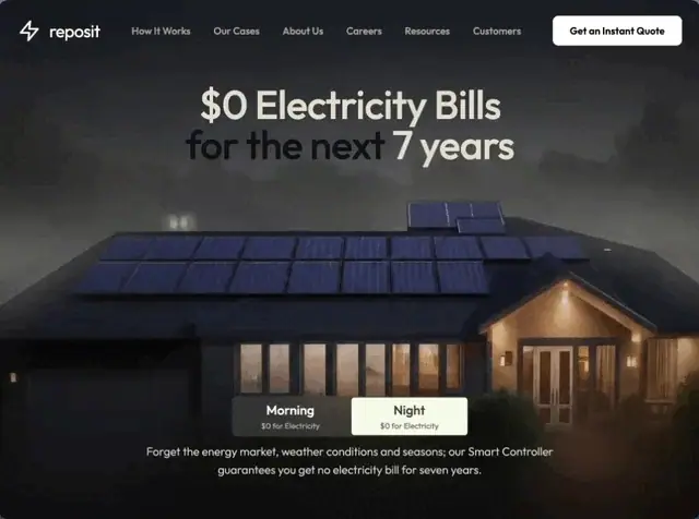 Nimbus, SaaS Platform website template