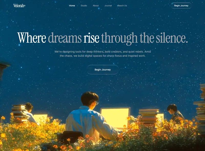Velorah, Fashion website template