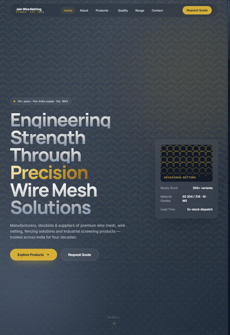 Jain Wire Netting