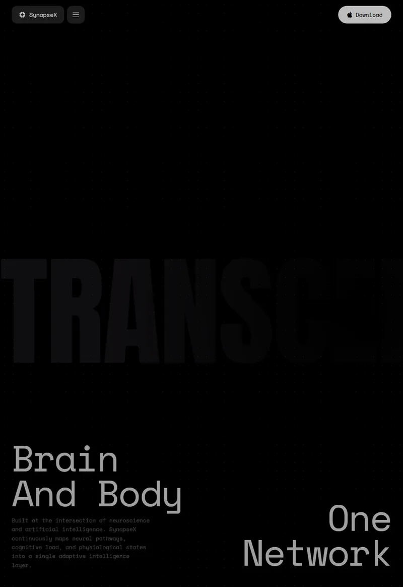 SynapseX, neuroscience & AI